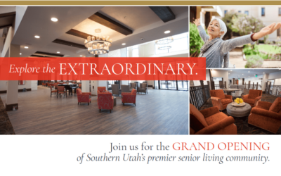 Join us for the GRAND OPENING of Southern Utah’s premier senior living community.