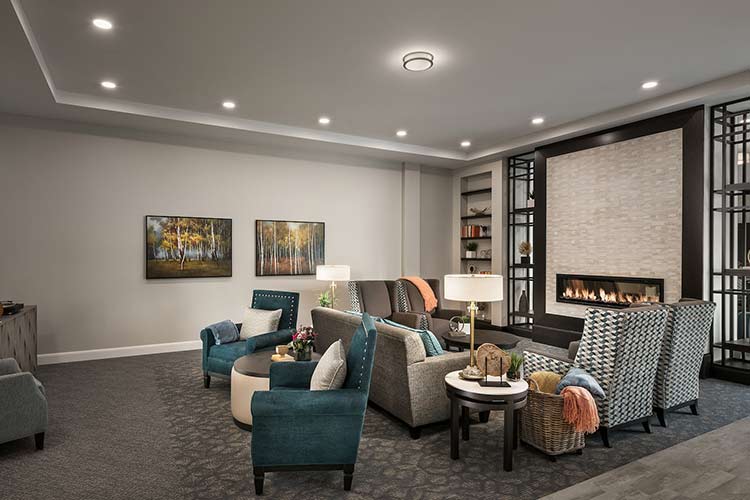 St. George Memory Care Living Room Area